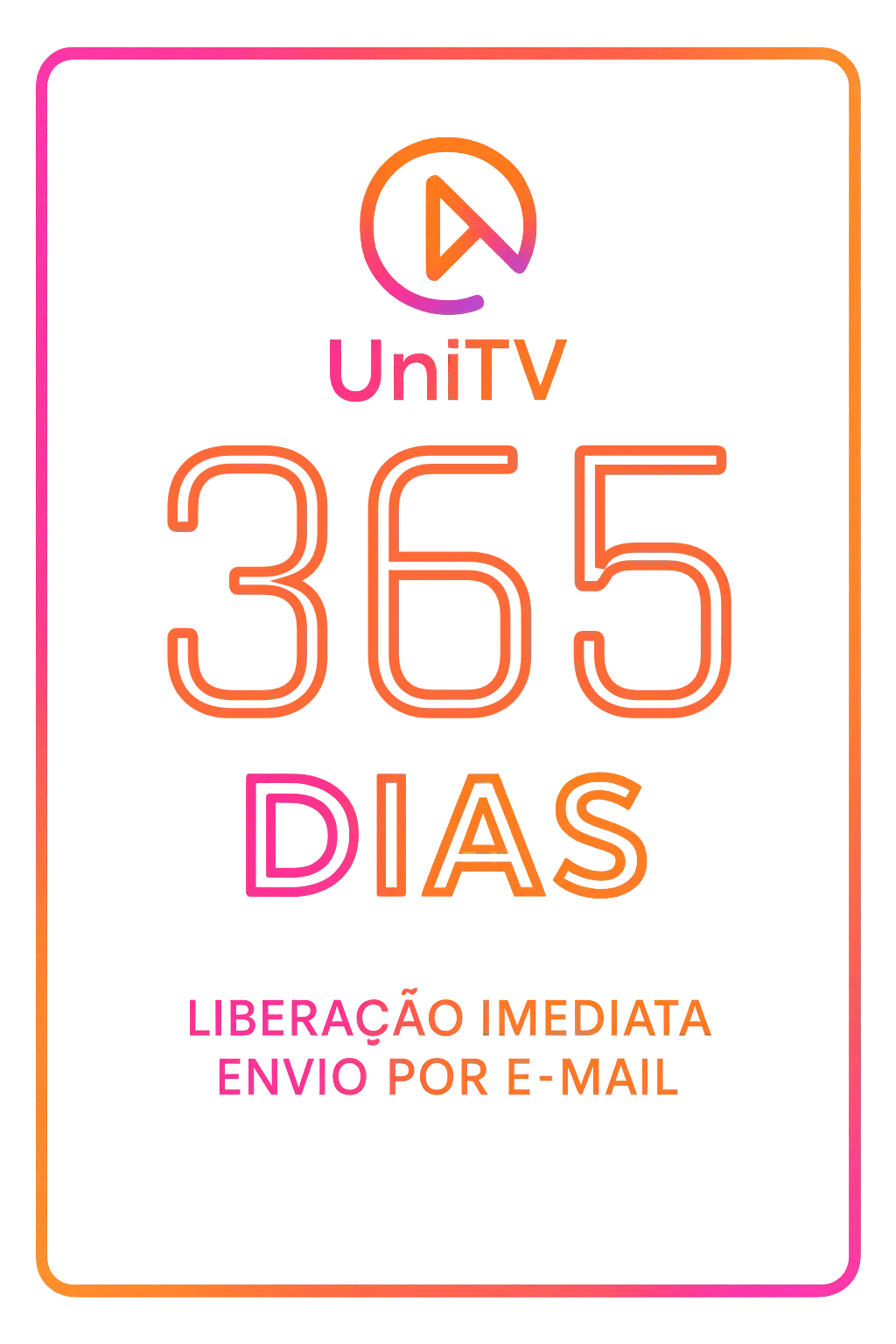 UNI RECARGA ANUAL - Uni - 365 Dias