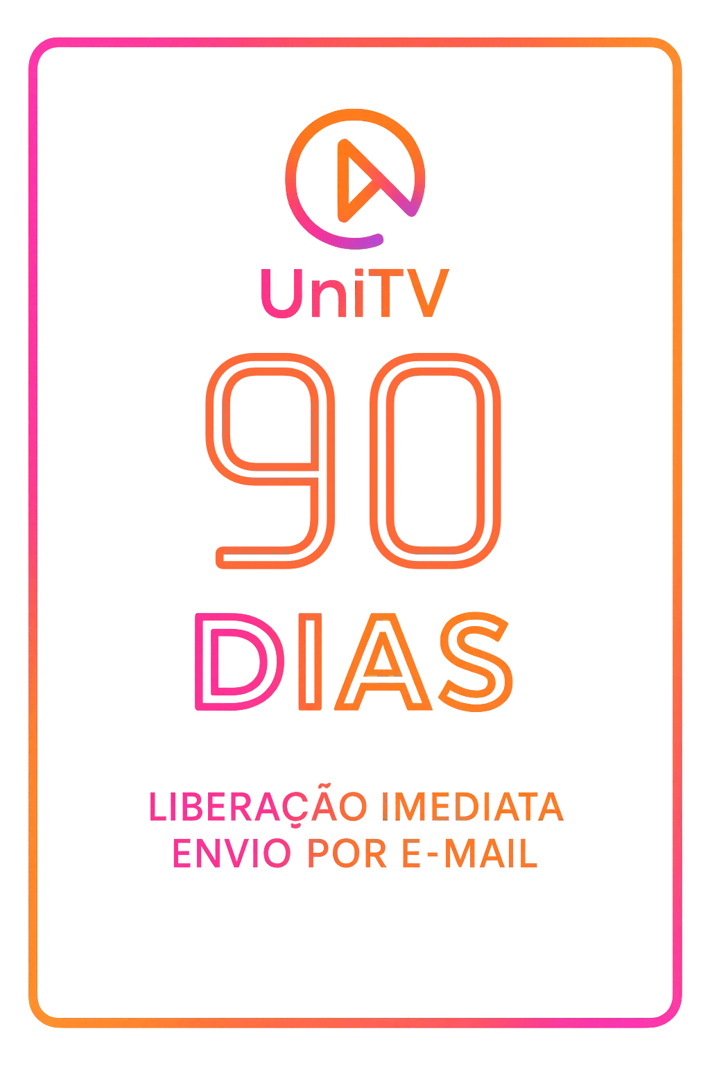 UNI RECARGA TRIMESTRAL - Uni - 90 Dias